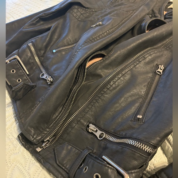 Free People biker jacket. Size small - Picture 4 of 5